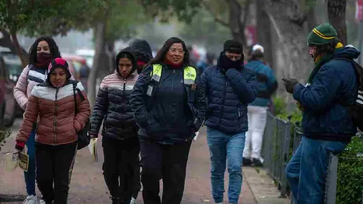 Frente Frío No. 13 provocará temperaturas de hasta -15°C en algunas zonas de México