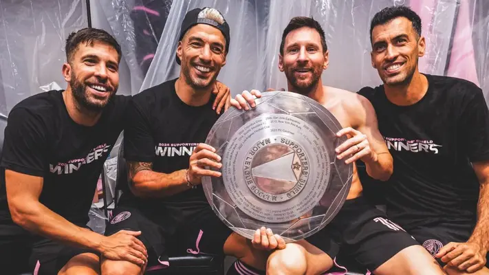 Inter Miami ganó el Supporters' Shield y Messi obtuvo su título número 46
