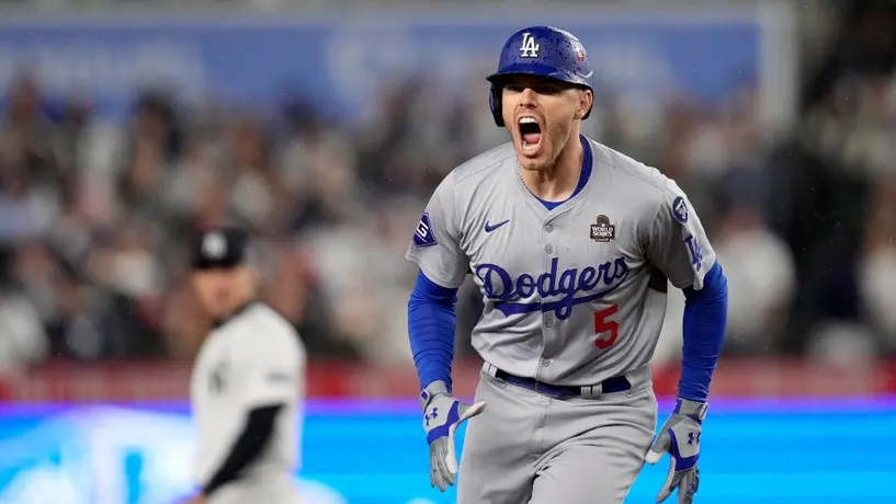 Freddie Freeman jonronea otra vez por Dodgers y fija dos récords en la Serie Mundial