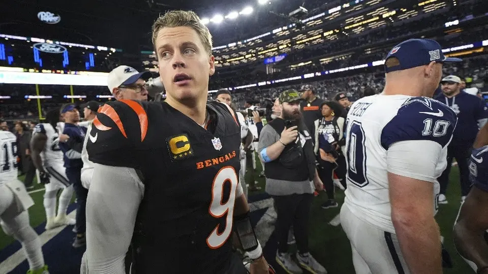 Roban en casa de Joe Burrow durante MNF entre Bengals vs Cowboys