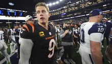 Roban en casa de Joe Burrow durante MNF entre Bengals vs Cowboys