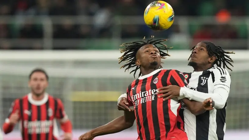 Serie A: Milan y Juventus empatan sin goles y reparten puntos en el Clásico