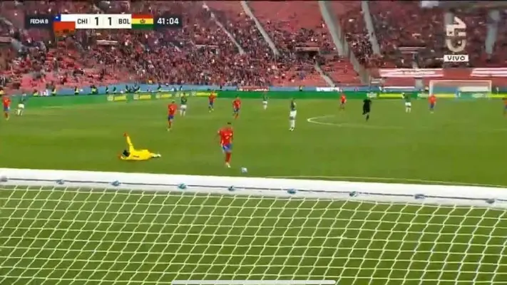 El polémico gol de Eduardo Vargas en el Chile contra Bolivia