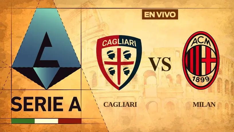 Cagliari vs Milan EN VIVO Serie A Jornada 12