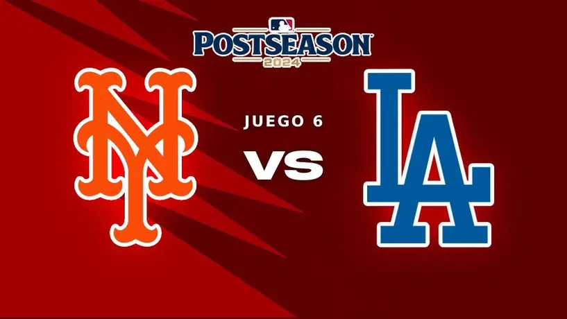 New York Mets vs Los Angeles Dodgers: ¿Dónde ver EN VIVO el Juego 6 de la Serie de Campeonato?