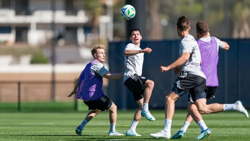 'Chucky' Lozano es recibido con bromas y reconocimiento en el San Diego FC