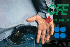 Nueva reforma propone que empleados de Pemex, CFE y SAT puedan portar armas