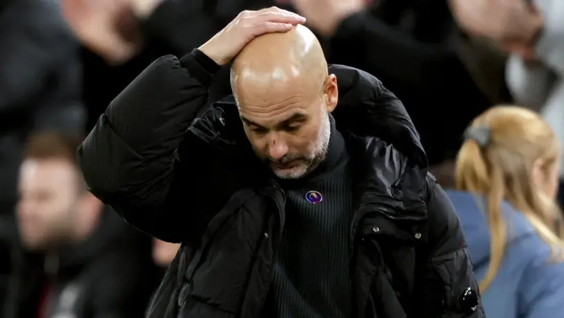 ¡La peor racha! Guardiola acumula siete partidos sin ganar con el Manchester City