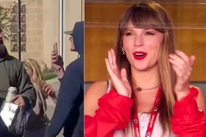 La reacción de Taylor Swift después de que Jason Kelce enfrentará a un fan por burlarse de ella