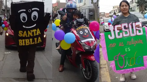 VIDEO: Arman marcha en protesta contra el Halloween: "Es una fiesta diabólica"