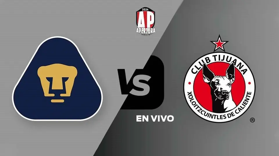 Pumas vs Xolos EN VIVO Liga MX Jornada 9 Apertura 2024