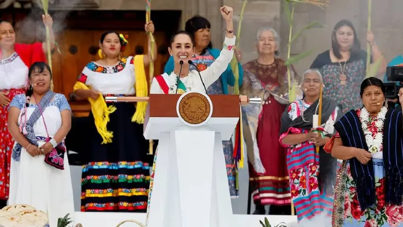 Claudia Sheinbaum: "Hoy inicia el segundo piso de la cuarta transformación"