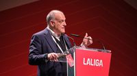 Javier Tebas sobre Superliga: 'Florentino Pérez es quien está detrás, que quede claro'