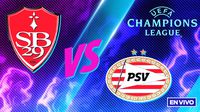 Stade Brestois vs PSV EN VIVO UEFA Champions League Fase de Liga Jornada 6
