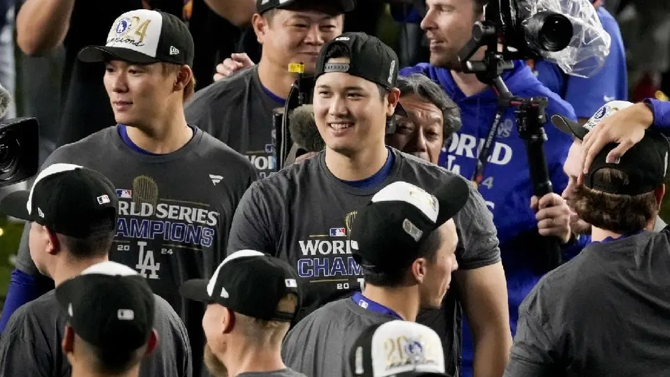 Shohei Ohtani y Yoshinobu Yamamoto provocaron furor por su campeonato de Serie Mundial