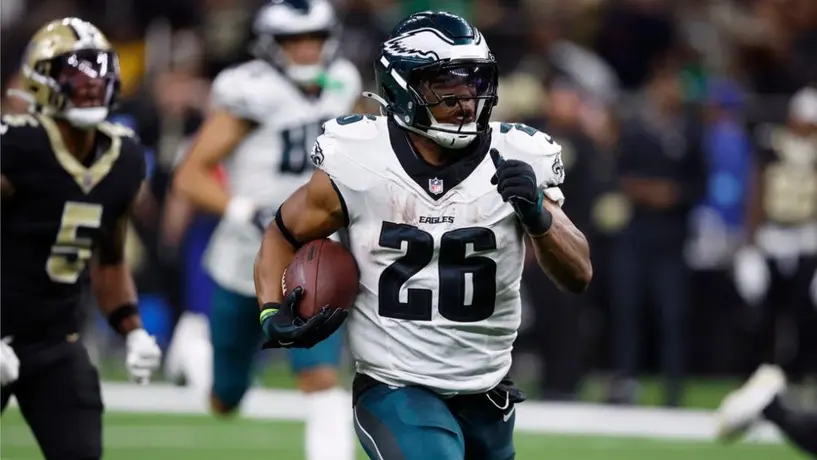 Saquon Barkley comanda la remontada por 15-12 de Eagles sobre Saints