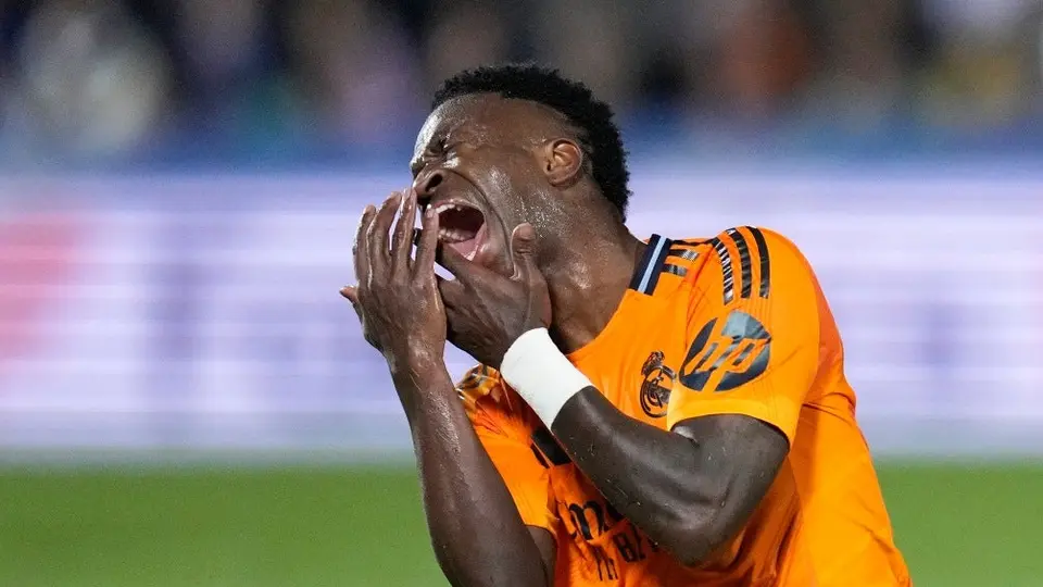 Oficial: Vinicius Junior es baja del Real Madrid debido a lesión muscular