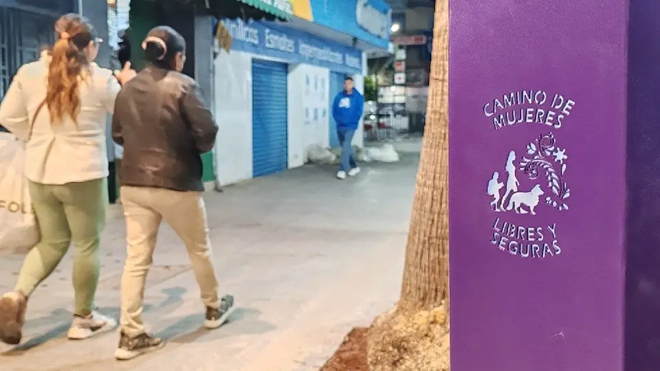 Calzada de Guadalupe inaugura primer camino de Mujeres Seguras
