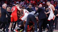 Jugadores del Heat de Miami y de Rockets, son multados por la NBA tras protagonizar pelea