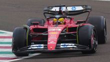 Lewis Hamilton corre por primera vez con Ferrari