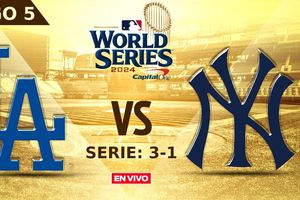 Los Angeles Dodgers vs New York Yankees EN VIVO Serie Mundial Juego 5