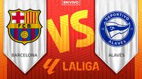 Barcelona vs Alavés EN VIVO LaLiga Jornada 22