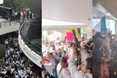 Manifestantes dan 'portazo' en el Senado; decretan receso indefinido de la Reforma Judicial