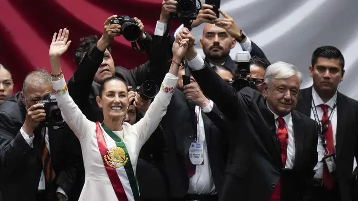 David Faitelson felicita a Claudia Sheinbaum por asumir la presidencia de México