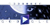 Google estrena nuevo doodle interactivo para celebrar la última media luna de octubre