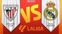 Athletic Club vs Real Madrid EN VIVO LaLiga Jornada 19