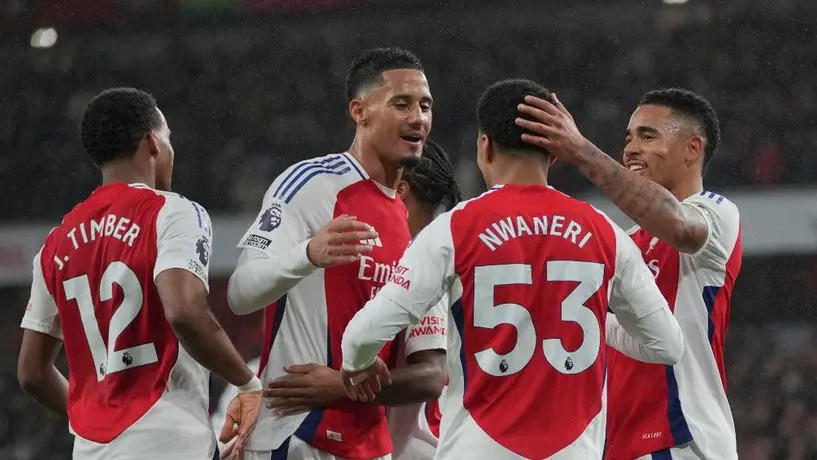 Premier League: Arsenal golea al Nottingham Forest y se mantiene en la parte alta de la tabla