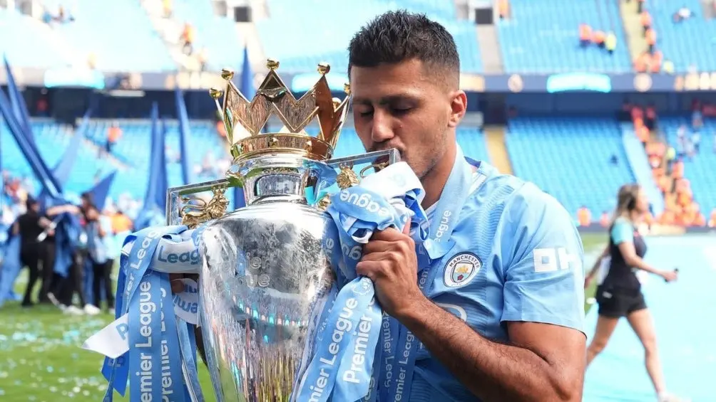 Rodri, del Manchester City | CAPTURA DE PANTALLA: X