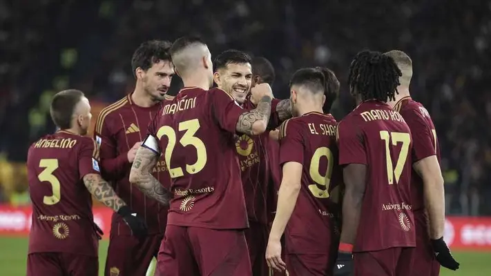 Roma golea al Genoa y se mantiene en el Top 10 de la Serie A; Johan Vásquez fue titular