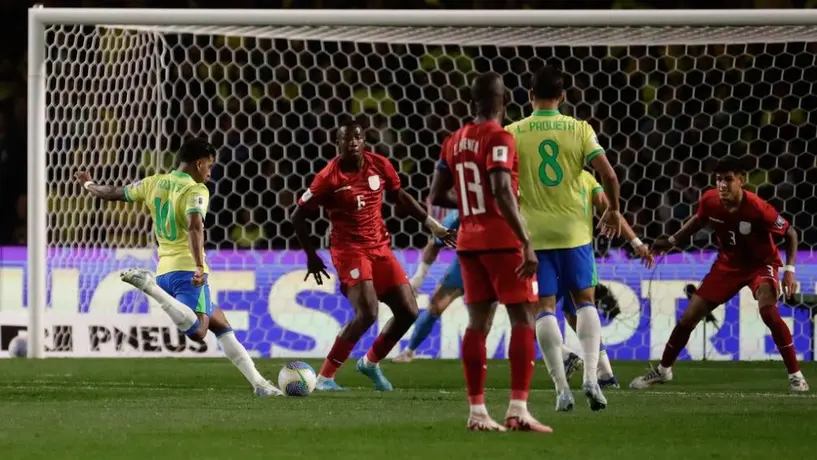 Rodrygo guía a Brasil a la victoria 1-0 contra Ecuador en las eliminatorias de Conmebol