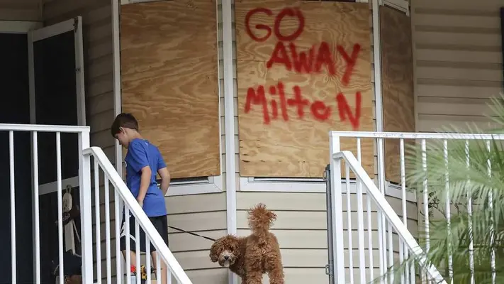 Huracán Milton: Autoridades de EE.UU. advierten a población que si no salen de sus casas, morirán