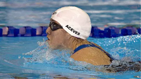 Haideé Aceves, medallista paralímpica mexicana, reconocida como la mejor nadadora de América Latina