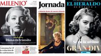 Silvia Pinal: Así despidieron los periódicos a la última Diva de México (FOTOS)