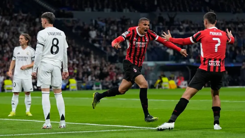 Morata silencia el Bernabéu y el Milan golea al Real Madrid en Champions League