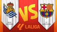¿Dónde ver en VIVO el partido de Real Sociedad vs Barcelona en LaLiga?