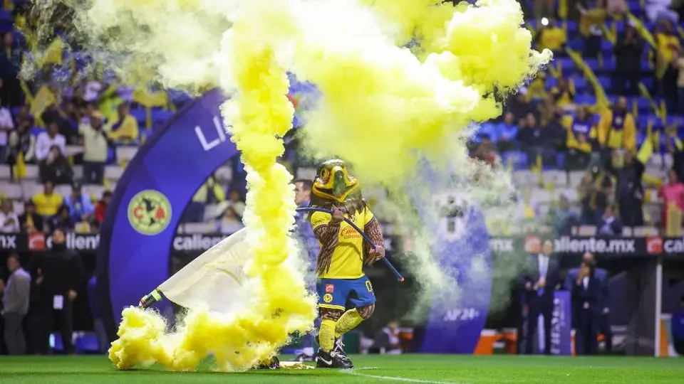 América pintó el Estadio Cuauhtémoc de amarillo: Desde las tribunas hasta el jardinero