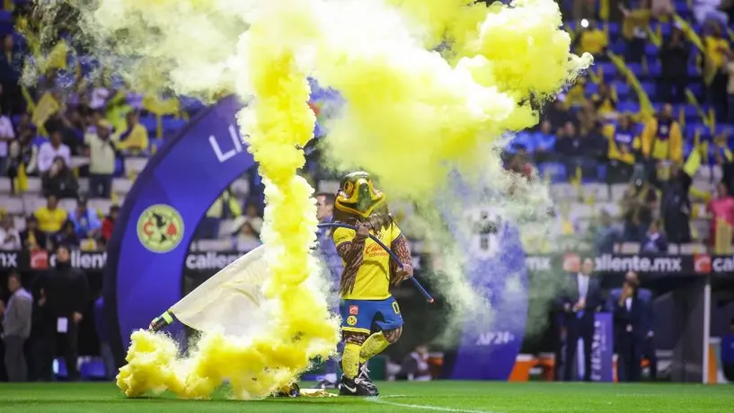 América pintó el Estadio Cuauhtémoc de amarillo: Desde las tribunas hasta el jardinero