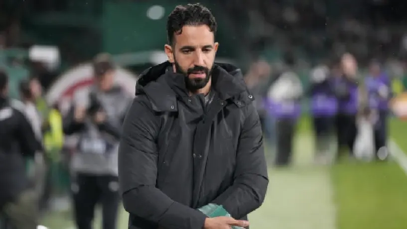 Revelan que Ruben Amorim fue buscado por equipos de la Premier League antes del Man United