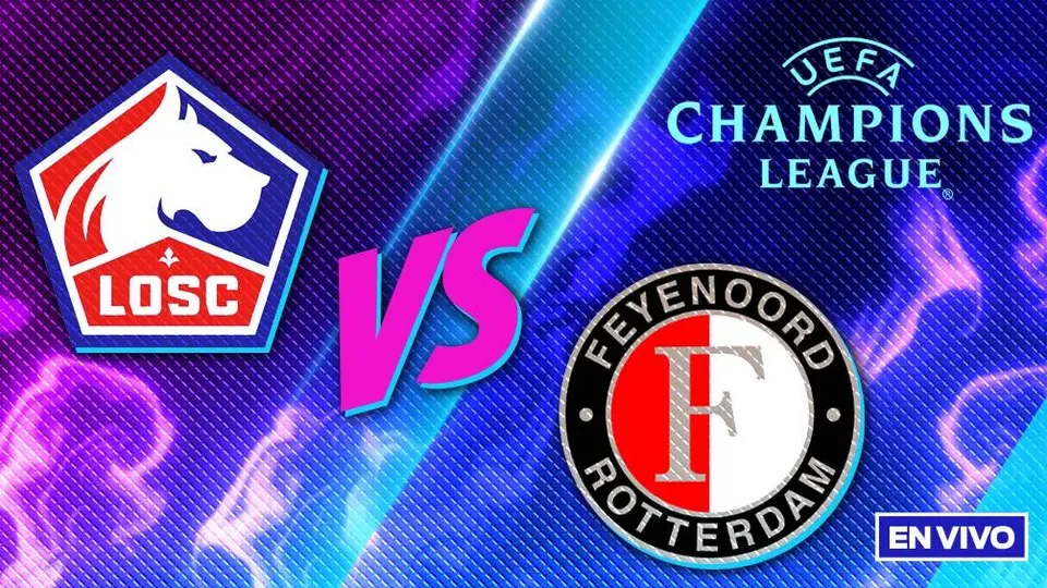 Lille vs Feyenoord EN VIVO Champions League Jornada 8