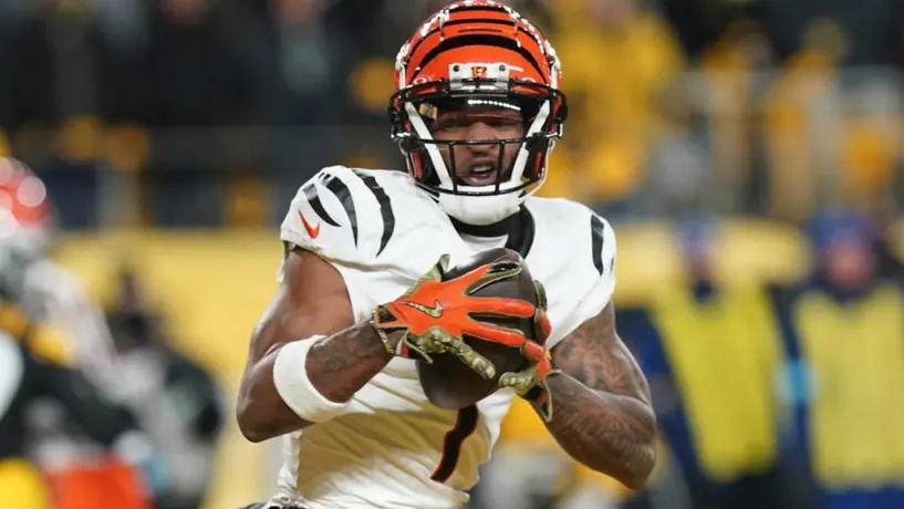 Ja'Marr Chase, dentro de la búsqueda de ser el quinto jugador con triple corona desde 1970