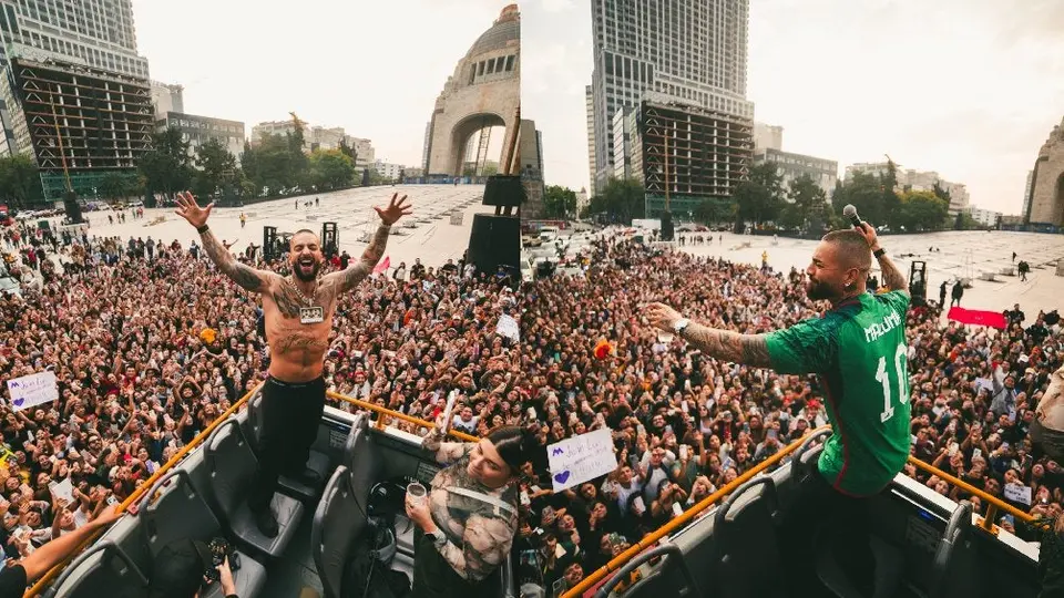 Maluma anuncia conciertos en México; ofrece uno en el Monumento a la Revolución VIDEO