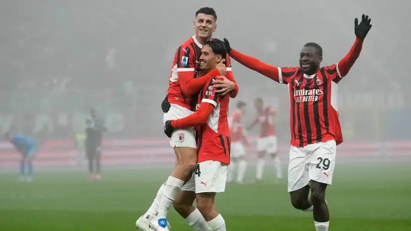 Con doblete de Reijnders, el Milan goleó sin dificultades al Empoli en la Serie A