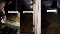 VIDEO:Una familia en Florida encuentra un cocodrilo en su sala tras el huracán