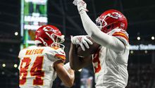 Los Chiefs vuelven a sufrir pero mantienen el invicto ante los Atlanta Falcons