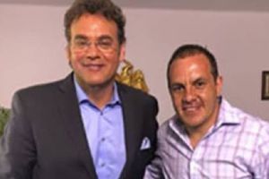 David Faitelson se reencuentra con Cuauhtémoc Blanco: “Vine por otro golpe”