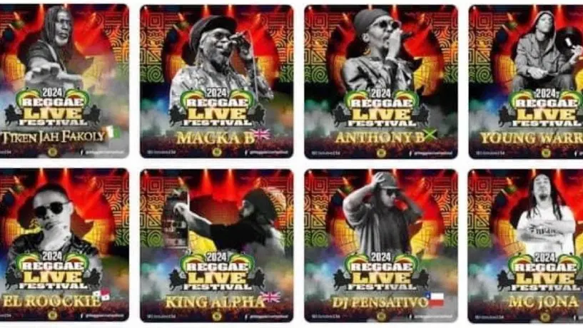 Reggae Live Festival 2024: Evento de casi 20 horas con los mejores exponentes internacionales